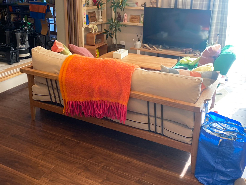 ソロ 2.5シート ソファ ファブリック