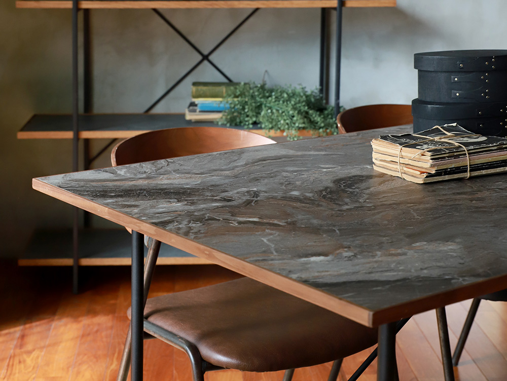 クラッシュゲート アデペシュ チークセンターテーブル lushroom